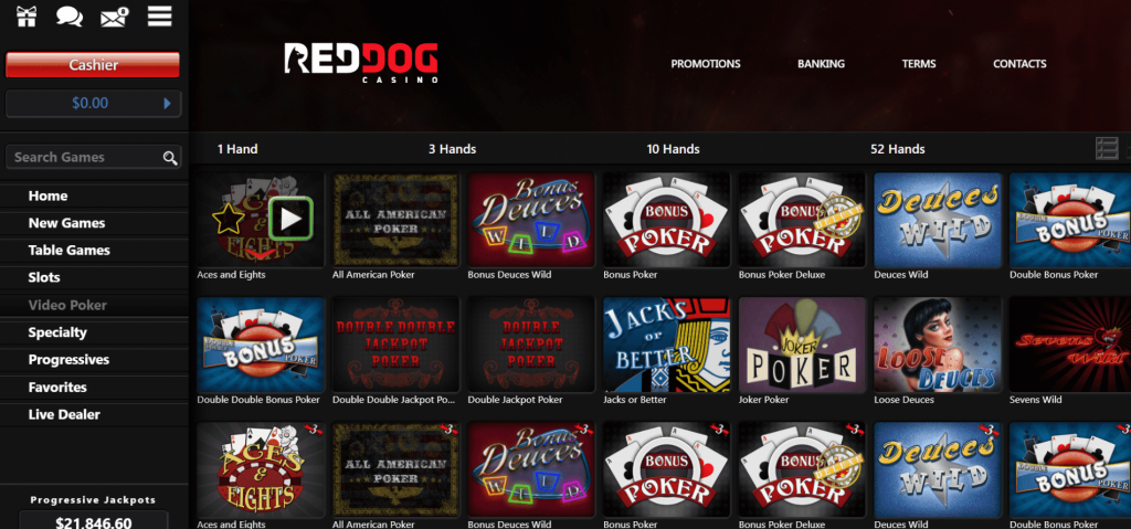 Red Dog Casino Review