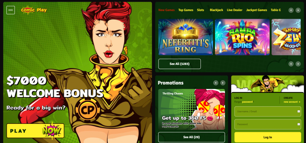 Comic Play Casino