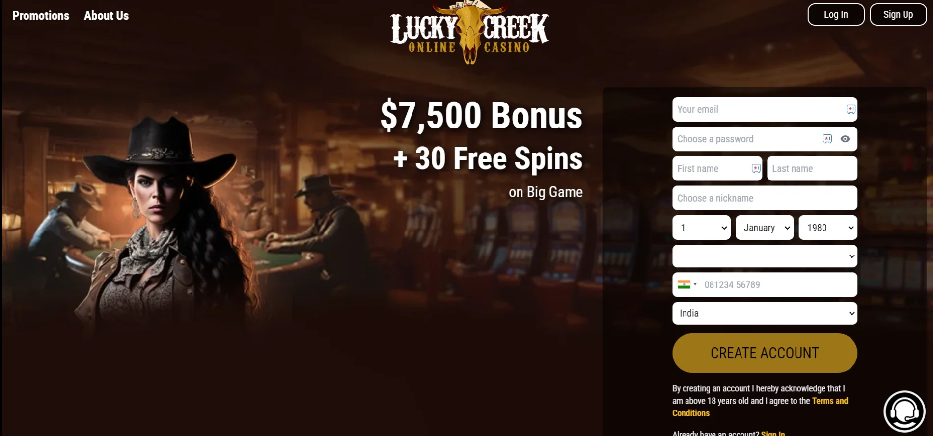 Lucky Creek Casino